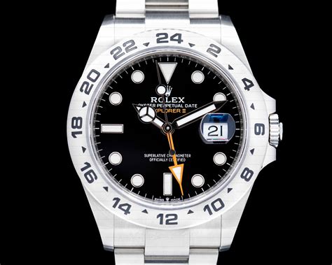 rolex explorer 2 black dial.